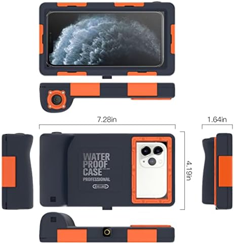 OSALADI 3 pcs Diving Shell Snorkeling Cell Phone case Underwater Cases for Snorkeling Underwater Phone Case Phone Sleeve Smart Phone Diving Phone Shell housing Cover Intelligent TPU - Image 3