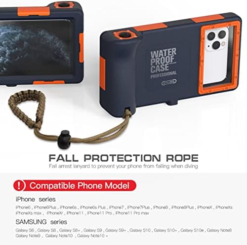 OSALADI 3 pcs Diving Shell Snorkeling Cell Phone case Underwater Cases for Snorkeling Underwater Phone Case Phone Sleeve Smart Phone Diving Phone Shell housing Cover Intelligent TPU - Image 5