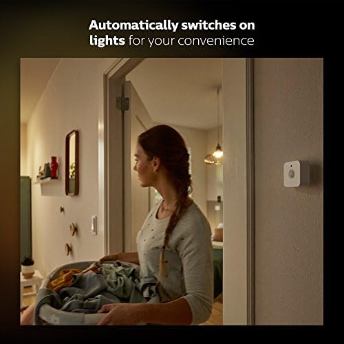 Philips Hue (1) Motion Sensor with (2) 75W A19, E26 White and Color Ambiance LED Smart Color-Changing Bulbs - Control with Hue App - Works with Alexa, Google Assistant, and Apple Homekit - Image 6