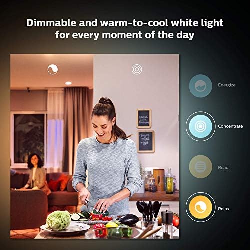 Philips Hue (1) Motion Sensor with (2) 75W A19, E26 White and Color Ambiance LED Smart Color-Changing Bulbs - Control with Hue App - Works with Alexa, Google Assistant, and Apple Homekit - Image 4