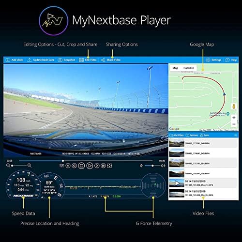 Nextbase 322GW Dash Cam Mini with APP- Full 1080p/60fps HD Recording in Car Camera- 6 Lane Wide Front View- Wi-fi GPS Bluetooth- Parking Mode- Night Vision- Loop Records- Polarizing Filter Compatible - Image 8