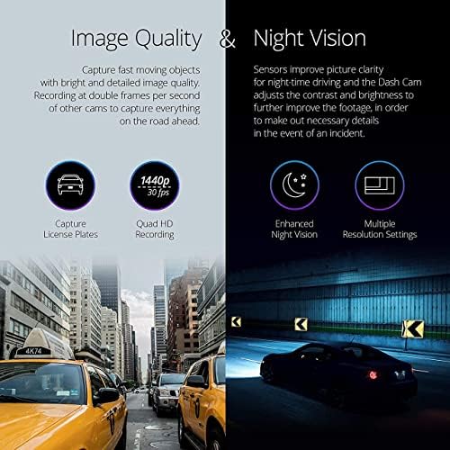 Nextbase 322GW Dash Cam Mini with APP- Full 1080p/60fps HD Recording in Car Camera- 6 Lane Wide Front View- Wi-fi GPS Bluetooth- Parking Mode- Night Vision- Loop Records- Polarizing Filter Compatible - Image 7