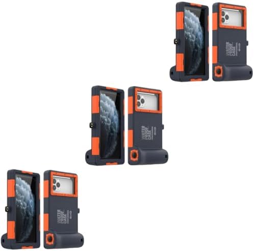 OSALADI 3 pcs Diving Shell Snorkeling Cell Phone case Underwater Cases for Snorkeling Underwater Phone Case Phone Sleeve Smart Phone Diving Phone Shell housing Cover Intelligent TPU